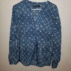 Patterned Blouse